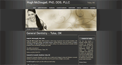 Desktop Screenshot of mcdougalldds.com